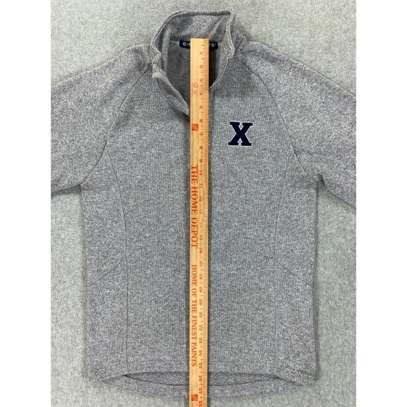 Xavier Musketeers 1/4 Zip‎ Sweater (Women's XS) Gray - Picture 8 of 12